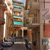 Il luogo dove avvenne l'omicidio, in via Marsala a Chiavari Il luogo dove avvenne l'omicidio, in via Marsala a Chiavari