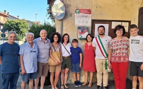 Ceretto di Costigliole Saluzzo ha il suo defibrillatore