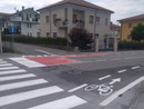 Borgo San Giuseppe, corsie ciclabili