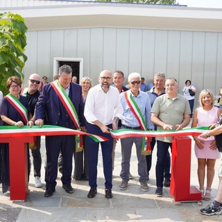 Il taglio del nastro per la Festa dell'Acqua