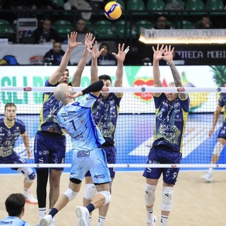 Mraco Sedlacek, anche contro Modena uno dei miglior in casa Cuneo (Foto Valerio Giraudo)