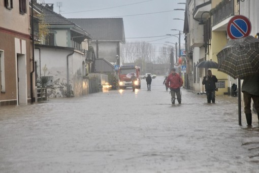 L'alluvione a Cardè, foto Targataocn