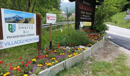 Crissolo si veste d’estate: oltre 800 fiori nelle aiuole del paese e delle frazioni