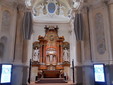Saluzzo, l'interno della chiesa del Monastero di Santa Maria della Stella