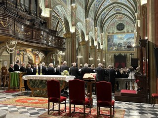 Concerto in duomo a Saluzzo della Corale Polifonica Nazariana, promosso dal Rotary Saluzzo - Foto Luigi Fassino