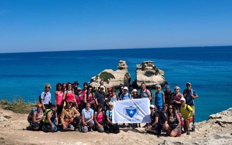 La delegazione albese lungo il cammino del Salento
