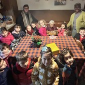 La festa per i 106 anni di nonna Olimpia