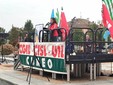 Nelle foto alcuni momenti della manifestazione tenuta in piazza Foro Boario