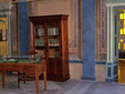 Saluzzo Casa Pellico in piazzetta dei Mondagli, la sala neoclassica