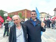 Nelle foto alcuni momenti della manifestazione tenuta in piazza Foro Boario