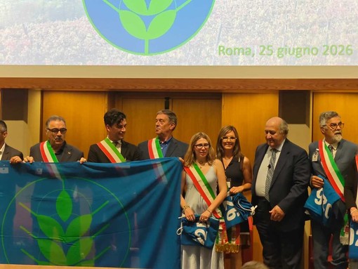 La consegna delle bandiere ai Comuni Spiga Verde