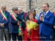 Il presidente della Regione Alberto Cirio con il sindaco Borgna e la presidente Vaschetto (Fotoservizio di Candido Capra) Il presidente della Regione Alberto Cirio con il sindaco Borgna e la presidente Vaschetto (Fotoservizio di Candido Capra)