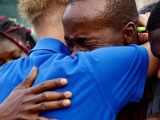 Saluzzo; cerimonia di commemorazione dell'Olimpic Calcio per Rasmane Ouedraogo