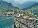 La diga di Pontechianale in un'immagine di repertorio La diga di Pontechianale in un'immagine di repertorio