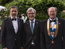 Rotary Club Cuneo 1925: passaggio delle consegne dal presidente Luigi Fontana a Daniel Gallina