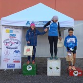 Podio SF55 del Cross del Bersaglio di Dronero