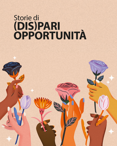 La locandina della rassegna "Storie di (dis)pari opportunità: