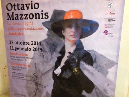 Esposizione antologica di Ottavio Mazzonis a Mondovì