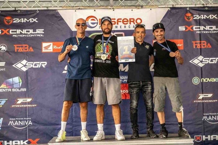 SUPERMOTO / Il trinitese Mauro Cucchietti vice campione della classe SM5 SUPERMOTO / Il trinitese Mauro Cucchietti vice campione della classe SM5
