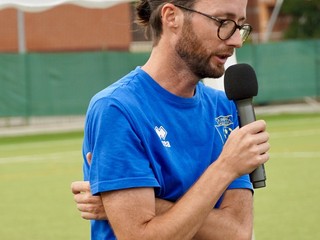 Saluzzo; cerimonia di commemorazione dell'Olimpic Calcio per Rasmane Ouedraogo