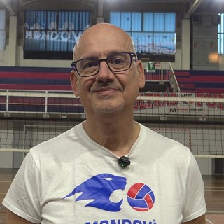 L'allenatore dell'Acqua San Bernardo Mondovì Daniele Sciarrotta L'allenatore dell'Acqua San Bernardo Mondovì Daniele Sciarrotta
