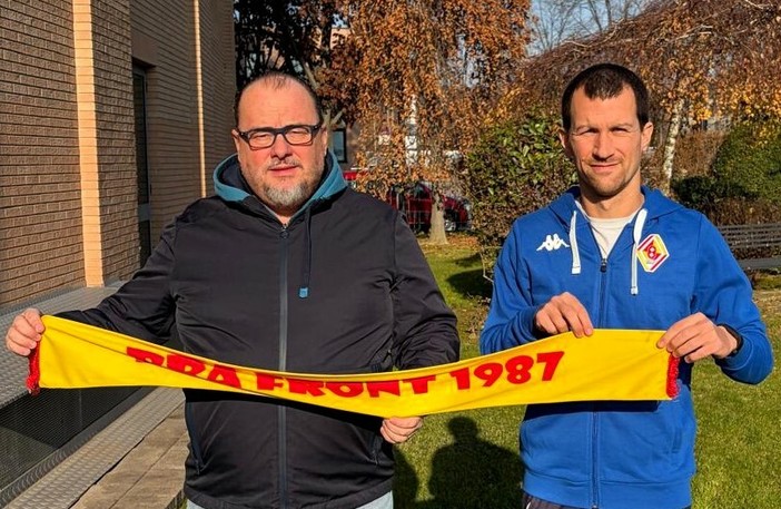 Il ds Menicucci con mister Mortara Il ds Menicucci con mister Mortara