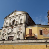 La chiesa della Santissima Trinità, detta dei Battuti Bianchi, a Bra La chiesa della Santissima Trinità, detta dei Battuti Bianchi, a Bra