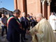 Pollenzo, campane a festa per l’arrivo del nuovo parroco don Marco Bevione [Foto]