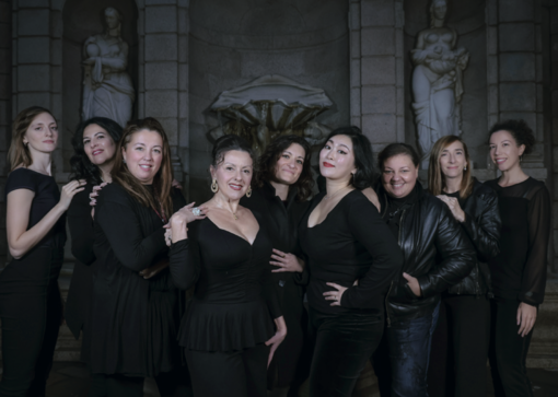 Ensemble “ArSonus” con le artiste del Coro del Teatro alla Scala (Foto Alfredo Magrotti)
