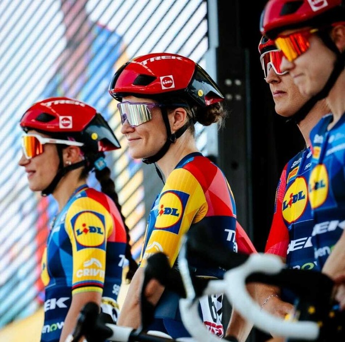 Elisa Balsamo insieme alle compagne della Lidl Trek (Instagram) Elisa Balsamo insieme alle compagne della Lidl Trek (Instagram)