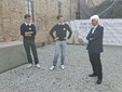 Alcuni momenti della presentazione tenuta questa mattina al castello di Roddi