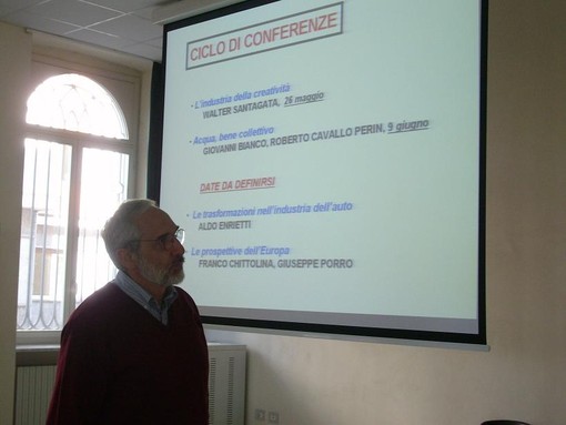 Il professor Aldo Enrietti Il professor Aldo Enrietti