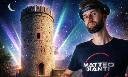 Il Dj Matteo Dianti animerà la serata nel parco della Torre di Envie