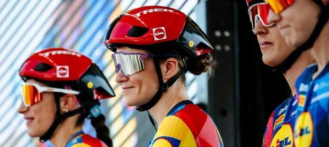 Elisa Balsamo insieme alle compagne della Lidl Trek (Instagram) Elisa Balsamo insieme alle compagne della Lidl Trek (Instagram)