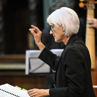 Elena Camoletto, direttore del coro Maghini