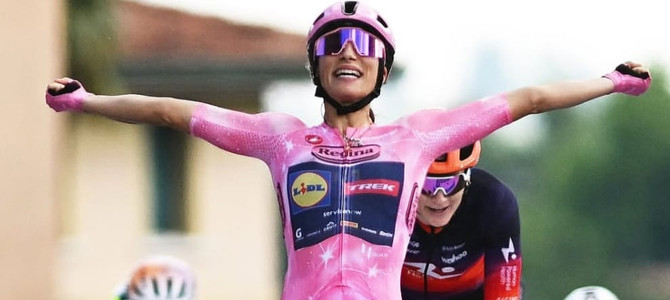 Ciclismo / Elisa Balsamo cede la maglia rosa nella cronoscalata del Nevegal Ciclismo / Elisa Balsamo cede la maglia rosa nella cronoscalata del Nevegal