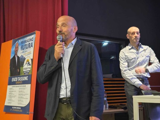 ELEZIONI COMUNALI / Peveragno, Enzo Tassone è il nuovo sindaco: vittoria con il 51% dei voti ELEZIONI COMUNALI / Peveragno, Enzo Tassone è il nuovo sindaco: vittoria con il 51% dei voti