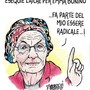 La vignetta di Paparelli per Emma Bonino La vignetta di Paparelli per Emma Bonino