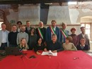 La firma della convenzione tra il Comune e il Politecnico di Torino per i Castelli di Lagnasco La firma della convenzione tra il Comune e il Politecnico di Torino per i Castelli di Lagnasco