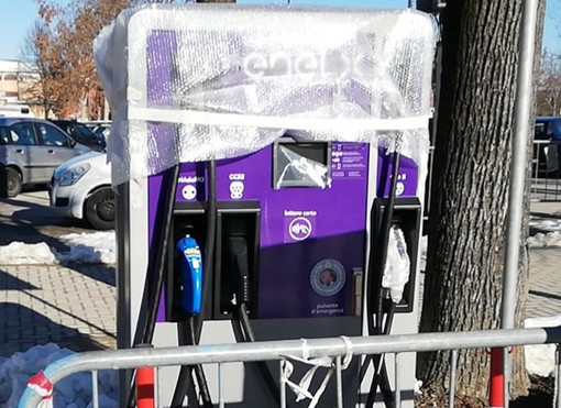 A Vicoforte si installano le colonnine per la ricarica delle auto elettriche A Vicoforte si installano le colonnine per la ricarica delle auto elettriche