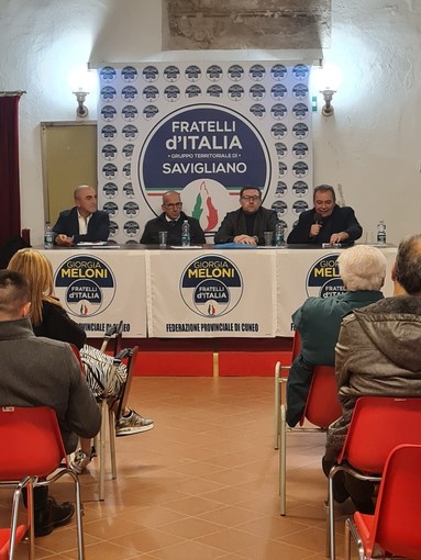 Savigliano, buona la prima per la scuola politica di Fratelli d'Italia