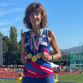 ATLETICA / Cristina Frontespezi del Roata Chiusani campionessa italiana in tre specialità ATLETICA / Cristina Frontespezi del Roata Chiusani campionessa italiana in tre specialità