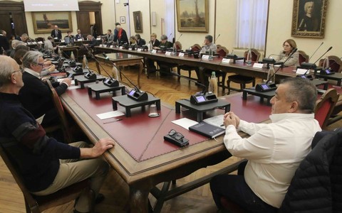 Una seduta del Consiglio comunale