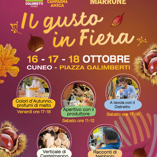 Coldiretti Cuneo: alla Fiera del Marrone il gusto si scopre con chi lo produce