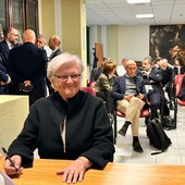La presidente Mariangela Schellino il giorno della costituzione della Fondazione ospedale La presidente Mariangela Schellino il giorno della costituzione della Fondazione ospedale