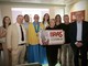 Foto di gruppo al termine della presentazione tenuta ieri alle cantine Ascheri di Bra Foto di gruppo al termine della presentazione tenuta ieri alle cantine Ascheri di Bra