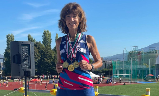ATLETICA / Cristina Frontespezi del Roata Chiusani campionessa italiana in tre specialità ATLETICA / Cristina Frontespezi del Roata Chiusani campionessa italiana in tre specialità
