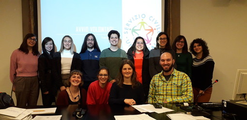 Cuneo, al via un anno di Servizio Civile in Comune: 12 ragazzi impegnati in 5 progetti