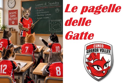 VOLLEY A1F / Vallefoglia-Granda Volley Cuneo 3-0: le pagelle delle Gatte VOLLEY A1F / Vallefoglia-Granda Volley Cuneo 3-0: le pagelle delle Gatte