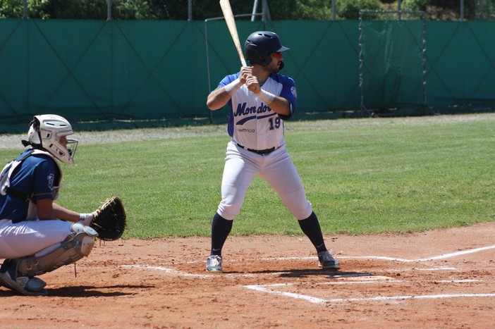 Il Jfk Baseball Mondovì in una immagine di repertorio